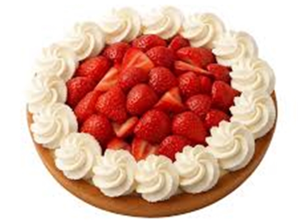 Aardbei deluxe vlaai