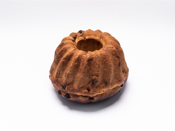 Tulband met spijs krentenbrood